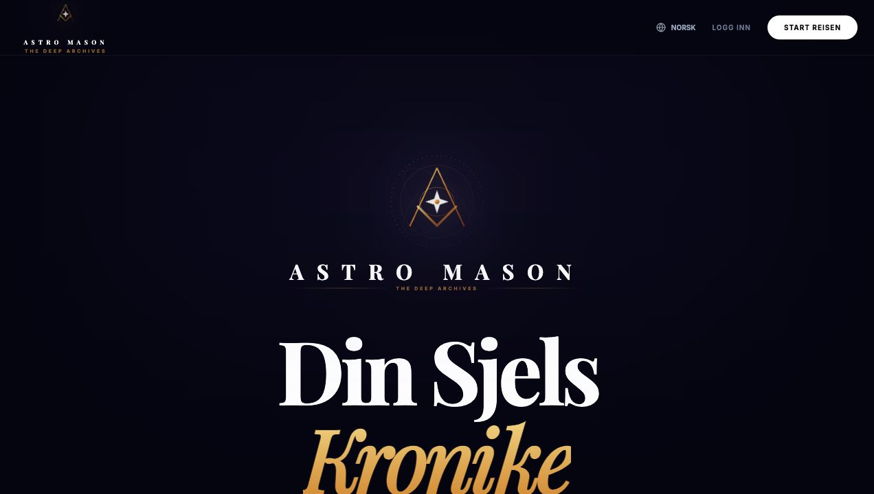 Skjermbilde av Astro appen